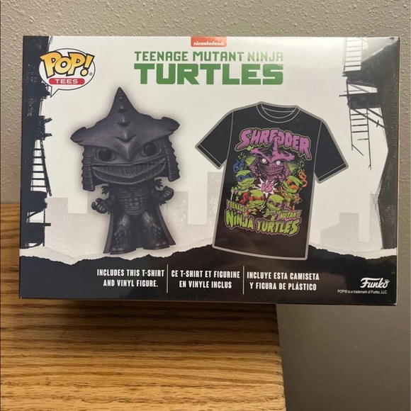 Funko Pop! Tee Teenage Mutant Ninja Turtle Shredder - Picture 2 of 3